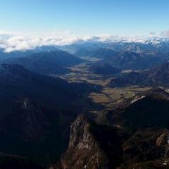 Flugwegposition um 11:50:30: Aufgenommen in der Nähe von Weng im Gesäuse, 8913, Österreich in 2904 Meter